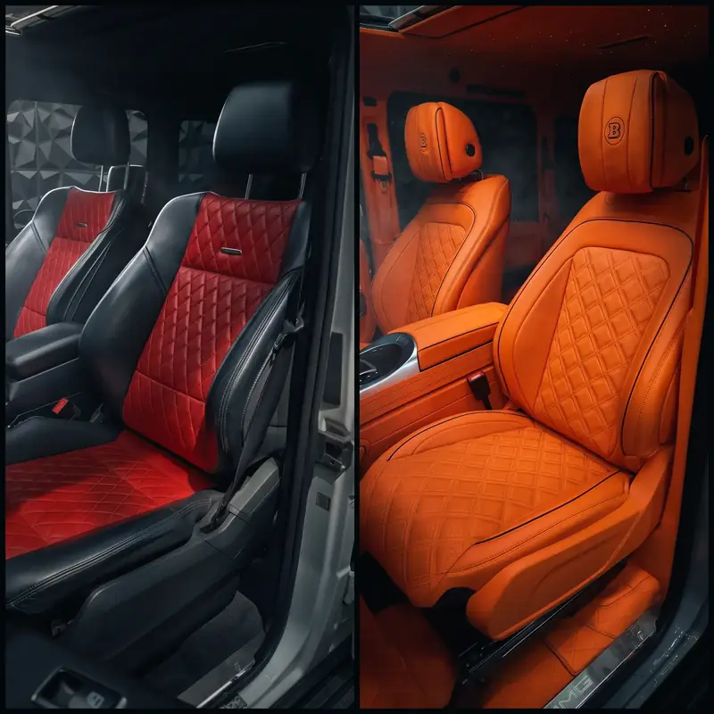 G-Class Nappa Leather Retrim — Smoke Customs, Midrand