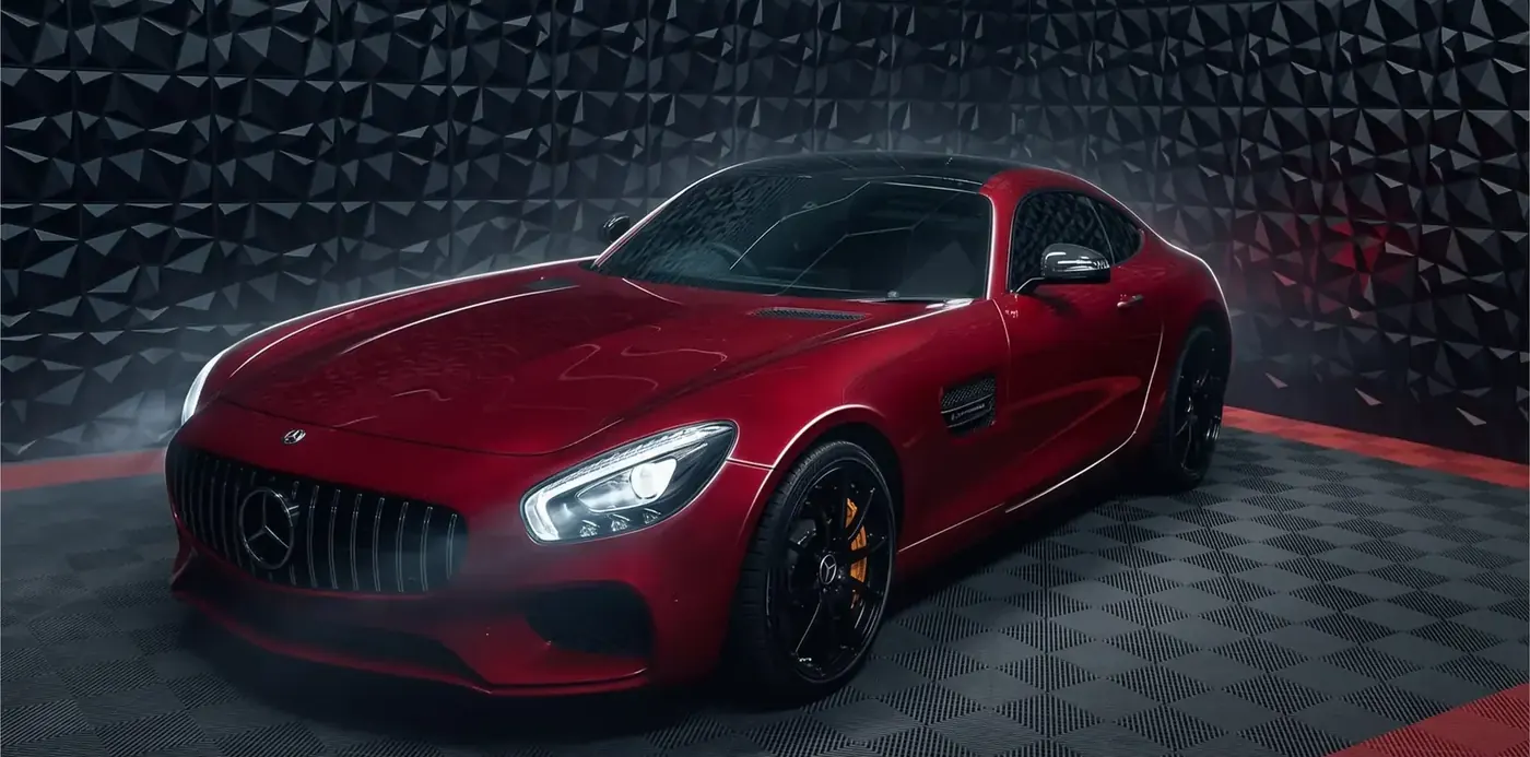 Mercedes-AMG GT before the conversion