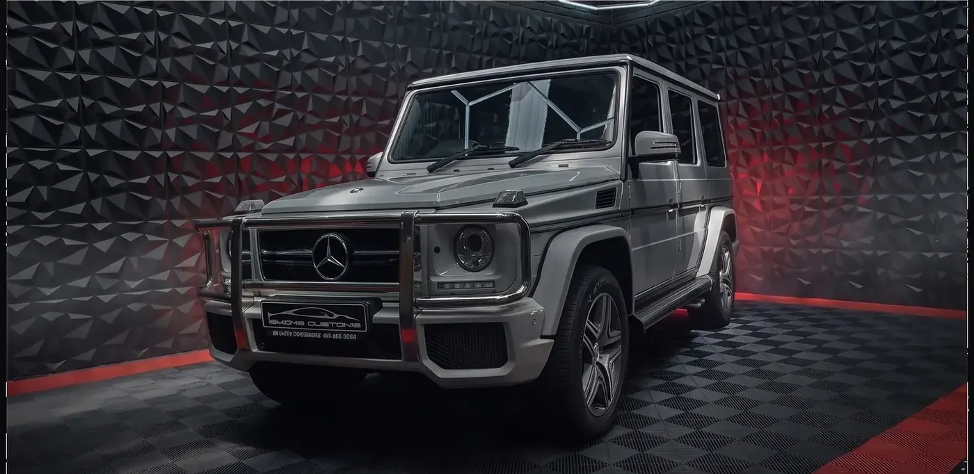 Mercedes G-Class before the conversion