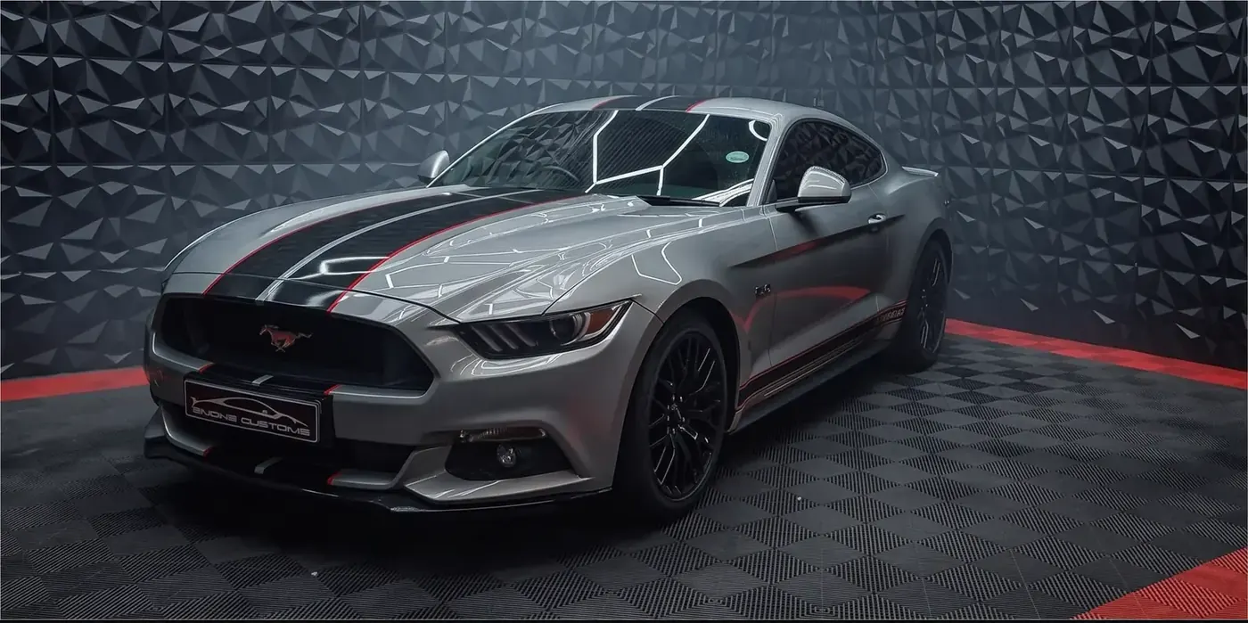 Ford Mustang before the conversion