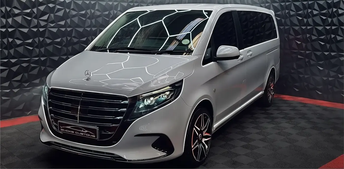 Mercedes Vito after the Smoke Customs luxury van conversion